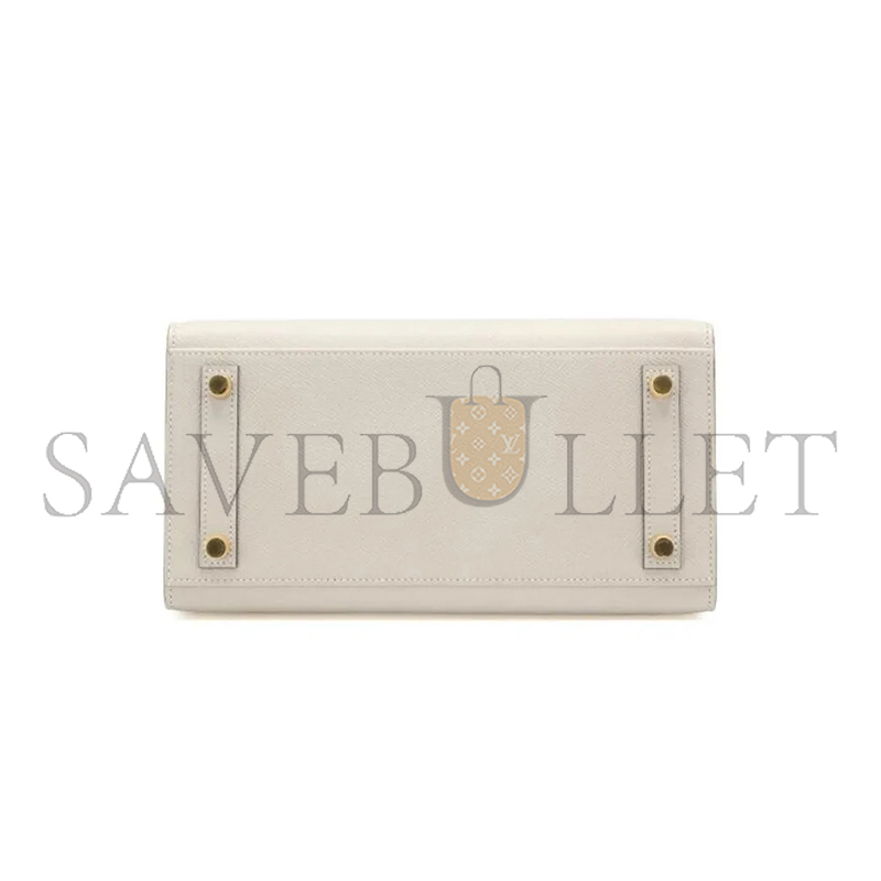 H**me5 master birkin 25 sellier epsom craie gold hardware h079234vcc10 (25*20*13cm)